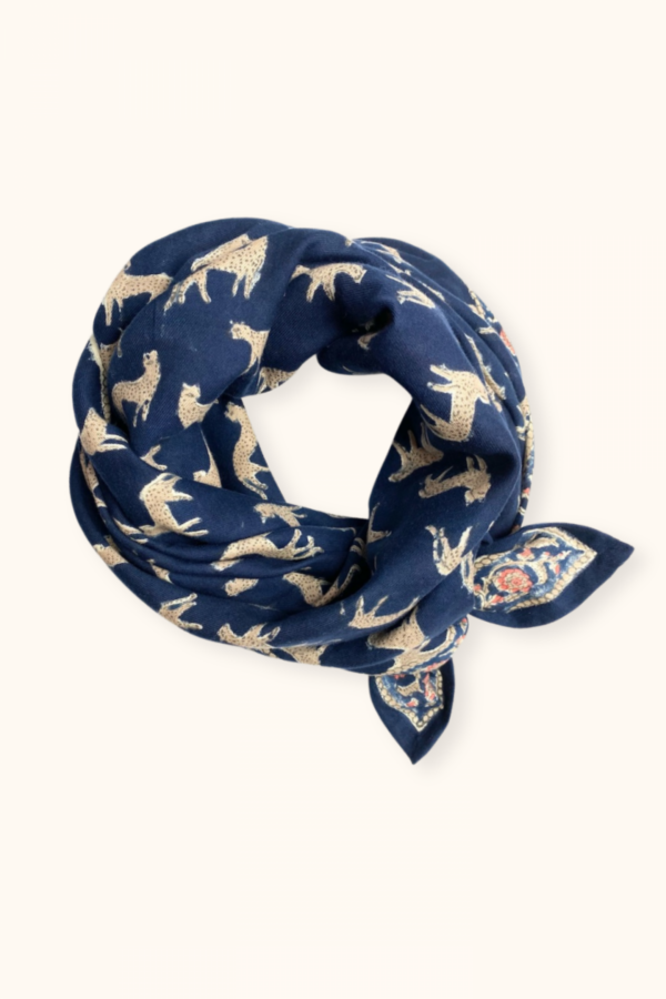 Grand Foulard Latika - Bengale minuit