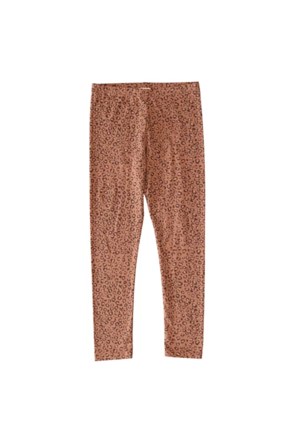 Legging léopard marron