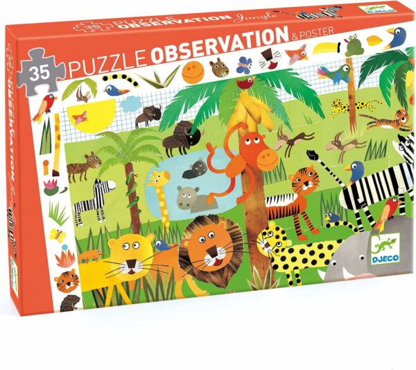 Puzzle observation & poster - Jungle – Image 3