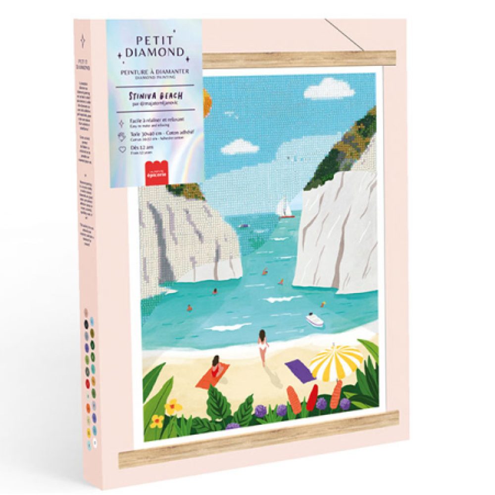 coffret-petit-diamond-diamond-painting-stivina-beach-par-maja-tomljanovic