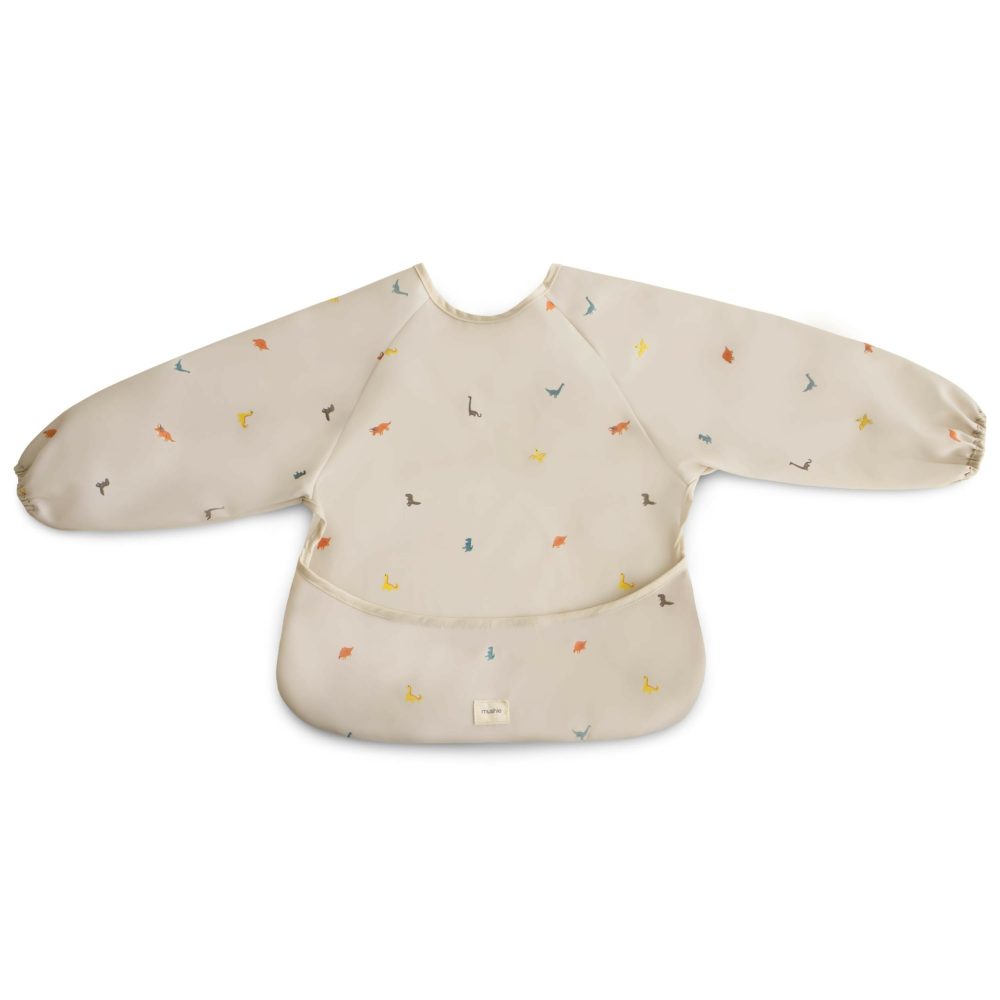 mushie--long-sleeve-bib--blush